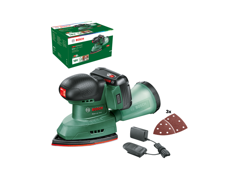 Akumulatorski večnamenski brusilnik Bosch EasySander 18V-8, 06033E3070